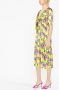 P.A.R.O.S.H. Midi-jurk met bloemenprint Geel - Thumbnail 3