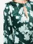P.A.R.O.S.H. Midi-jurk met bloemenprint Groen - Thumbnail 5