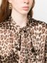 P.A.R.O.S.H. Midi-jurk met luipaardprint Bruin - Thumbnail 5