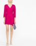 P.A.R.O.S.H. Mini-jurk met gestrikte taille Roze - Thumbnail 2
