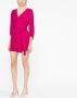 P.A.R.O.S.H. Mini-jurk met gestrikte taille Roze - Thumbnail 3