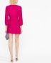 P.A.R.O.S.H. Mini-jurk met gestrikte taille Roze - Thumbnail 4