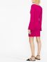 P.A.R.O.S.H. Mini-jurk met klokmouwen Roze - Thumbnail 3