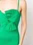 P.A.R.O.S.H. Mini-jurk met strikdetail Groen - Thumbnail 5