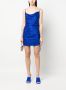 P.A.R.O.S.H. Mini-jurk met trekkoord Blauw - Thumbnail 2