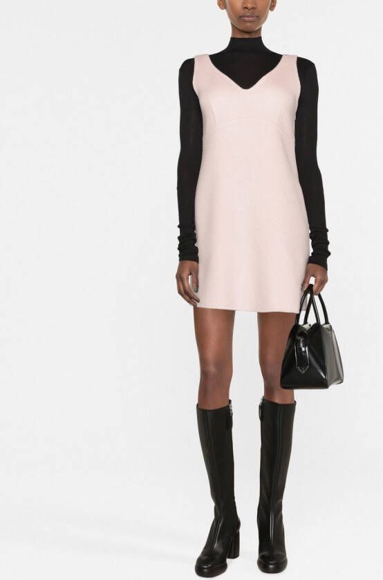 P.A.R.O.S.H. Mouwloze mini-jurk Roze