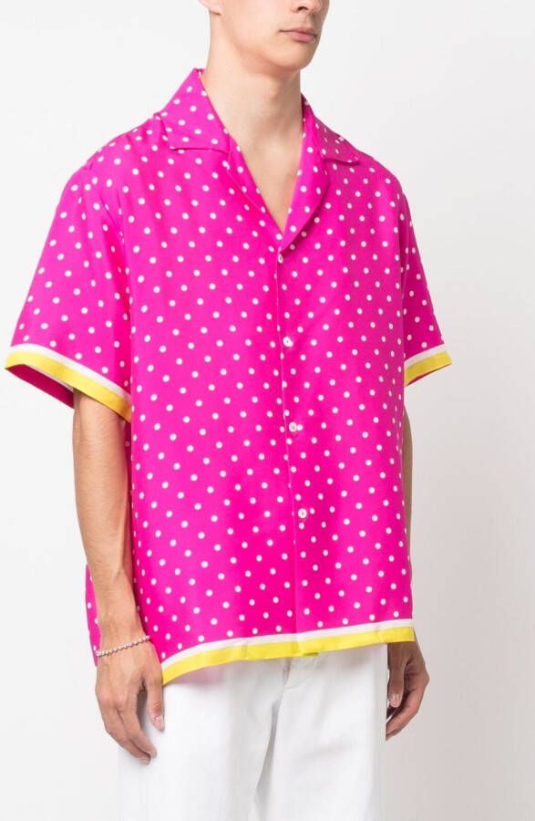 P.A.R.O.S.H. Overhemd met stippen Roze