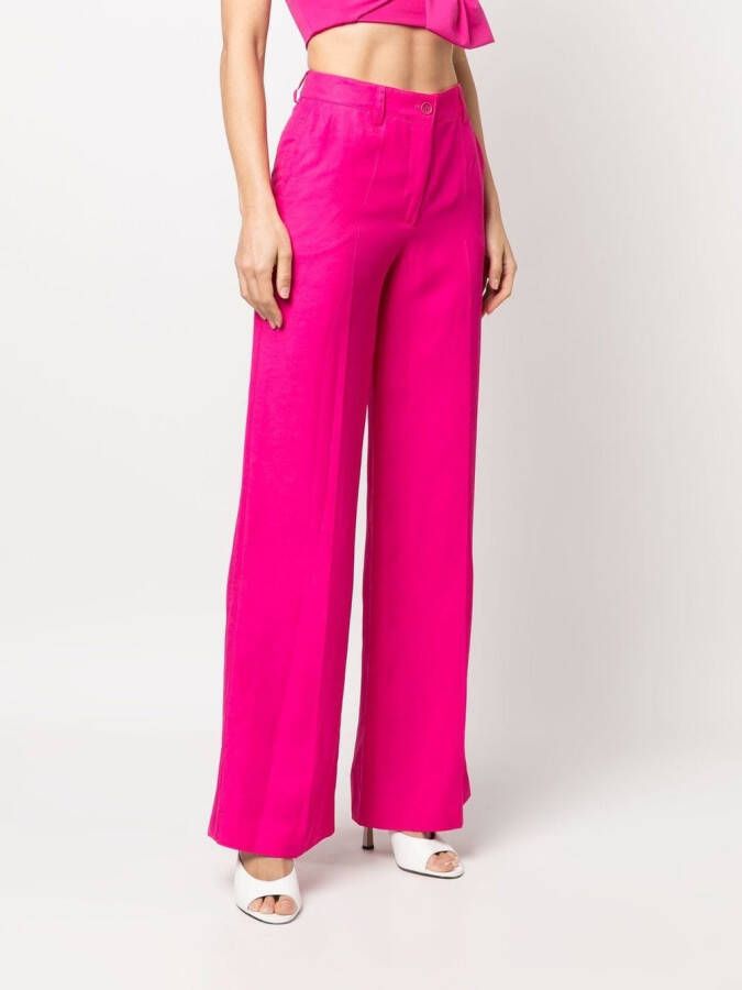 P.A.R.O.S.H. Flared broek Roze