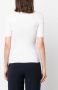 P.A.R.O.S.H. ribbed-knit wool T-shirt Beige - Thumbnail 4