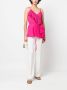 P.A.R.O.S.H. Mouwloze blouse Roze - Thumbnail 2