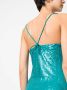 P.A.R.O.S.H. Gleam mini-jurk met pailletten Blauw - Thumbnail 5