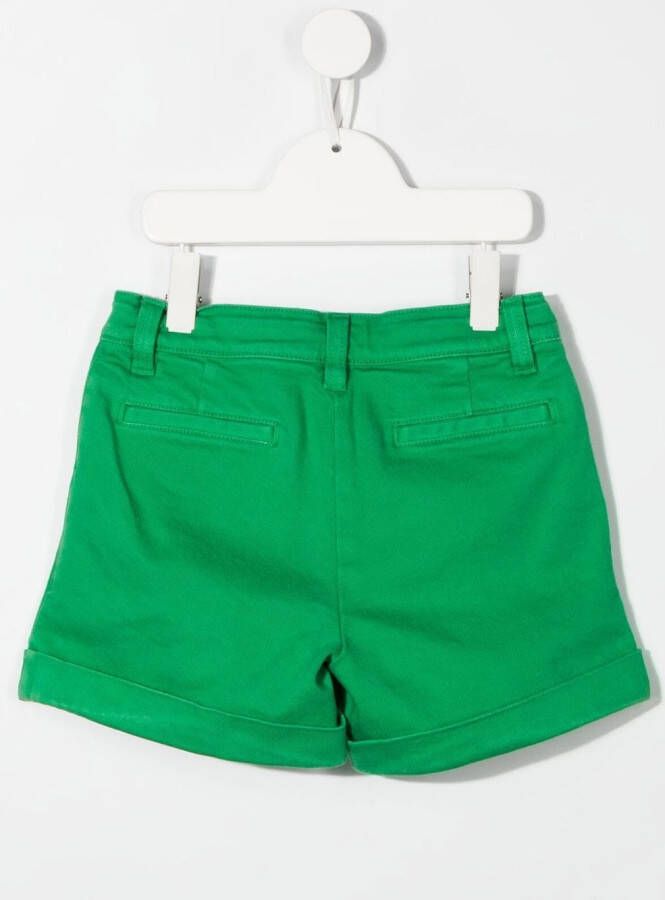P.A.R.O.S.H. Shorts met geplooid detail Groen