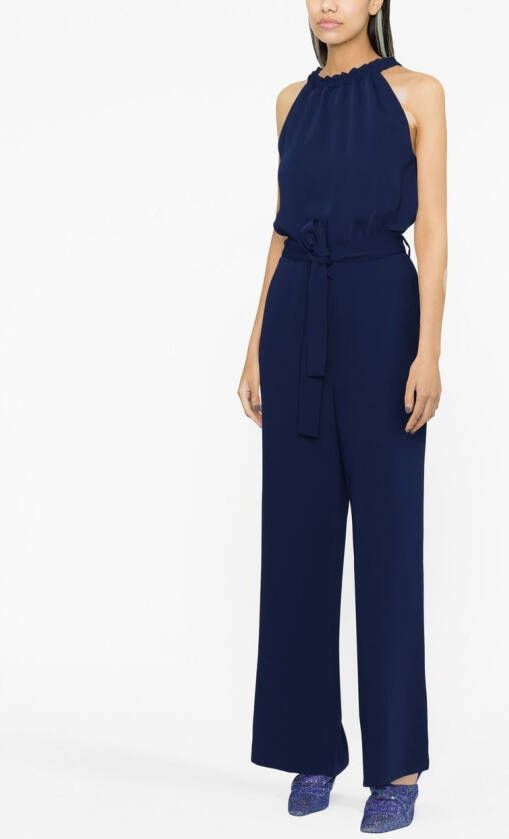 P.A.R.O.S.H. Mouwloze jumpsuit Blauw