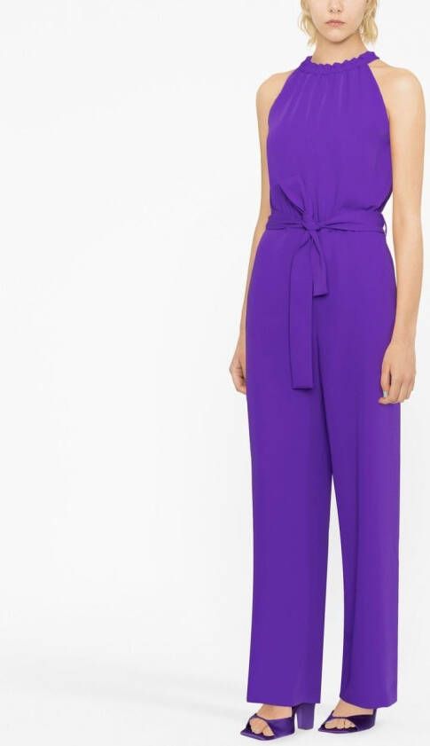 P.A.R.O.S.H. Mouwloze jumpsuit Paars