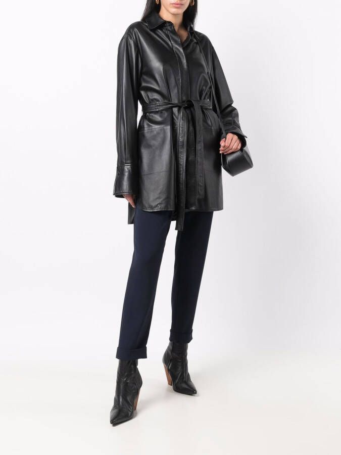 P.A.R.O.S.H. Straight broek Blauw