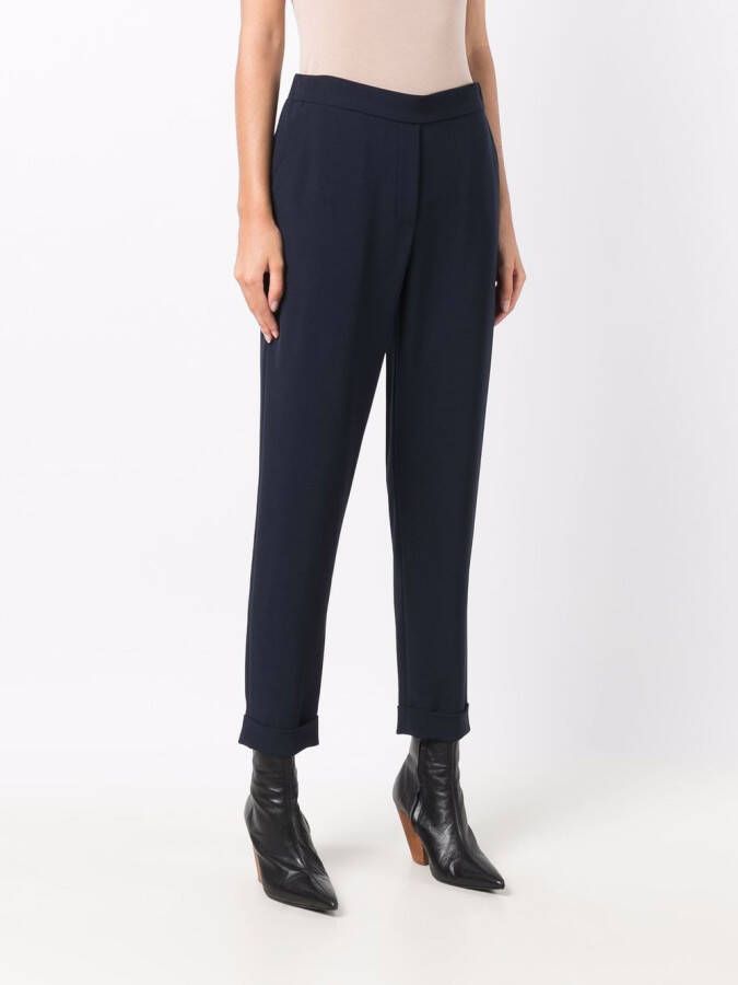 P.A.R.O.S.H. Straight broek Blauw