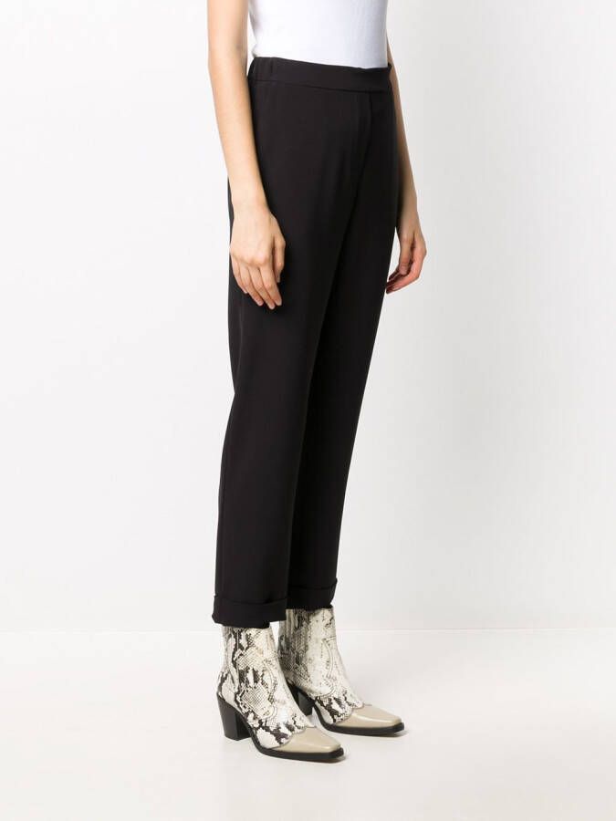 P.A.R.O.S.H. Straight broek Zwart