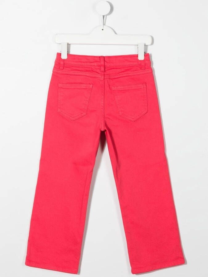 P.A.R.O.S.H. Straight jeans Roze