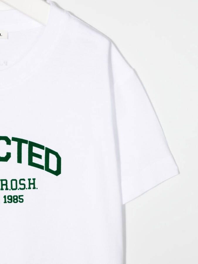 P.A.R.O.S.H. T-shirt met logoprint Wit