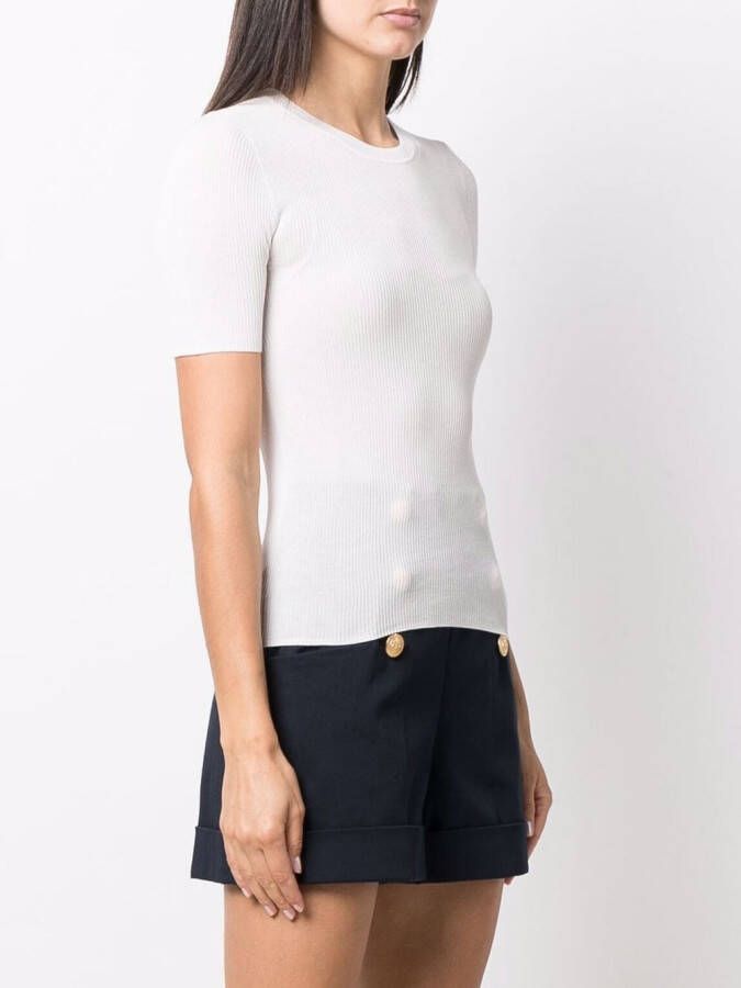 P.A.R.O.S.H. Cipria gebreide top Wit