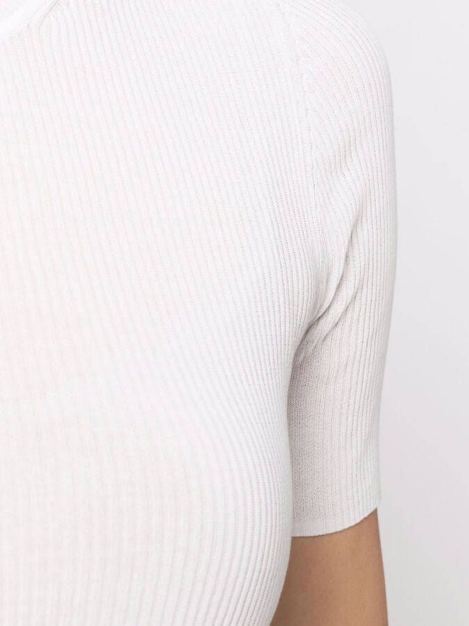 P.A.R.O.S.H. Cipria gebreide top Wit