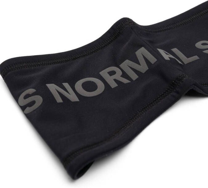 Pas Normal Studios Hoofdband met logoprint Zwart