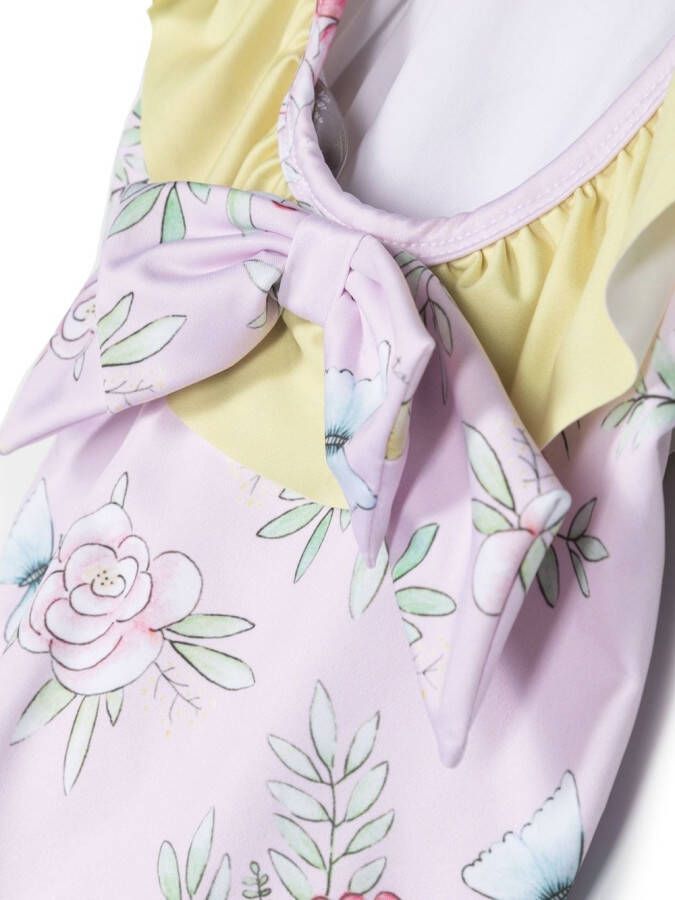 Patachou Badpak met ruche Roze