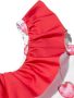 Patachou Badpak met ruches Rood - Thumbnail 3