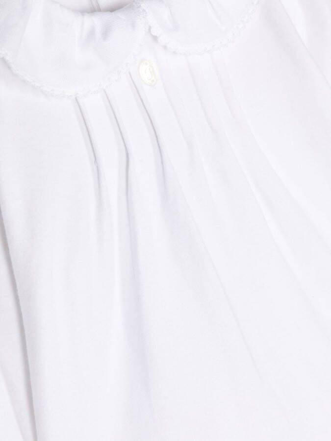 Patachou Blouse met geplooid detail Wit