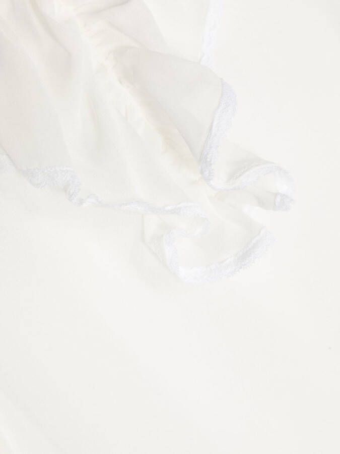 Patachou Blouse met ruches Wit