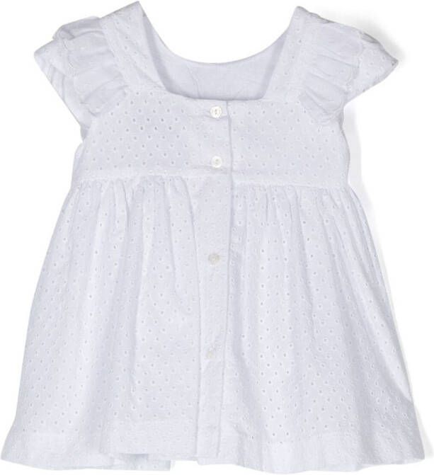 Patachou Broderie anglaise jurk Wit
