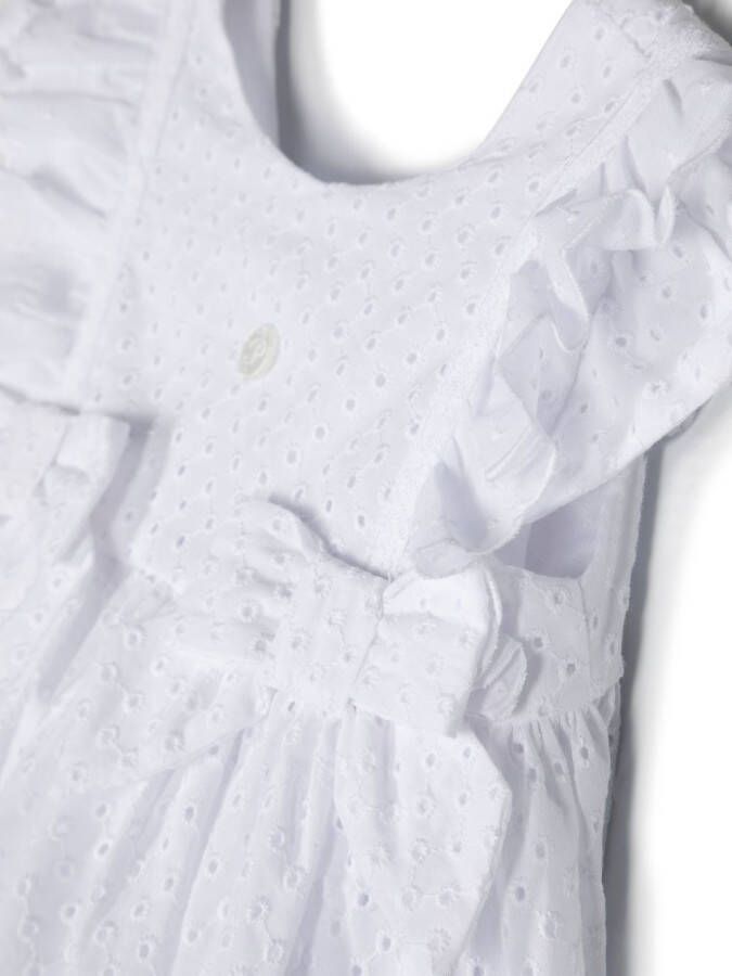 Patachou Broderie anglaise jurk Wit