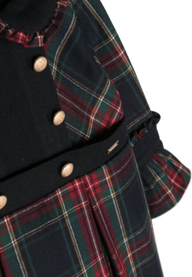 Patachou Flanellen jurk Blauw