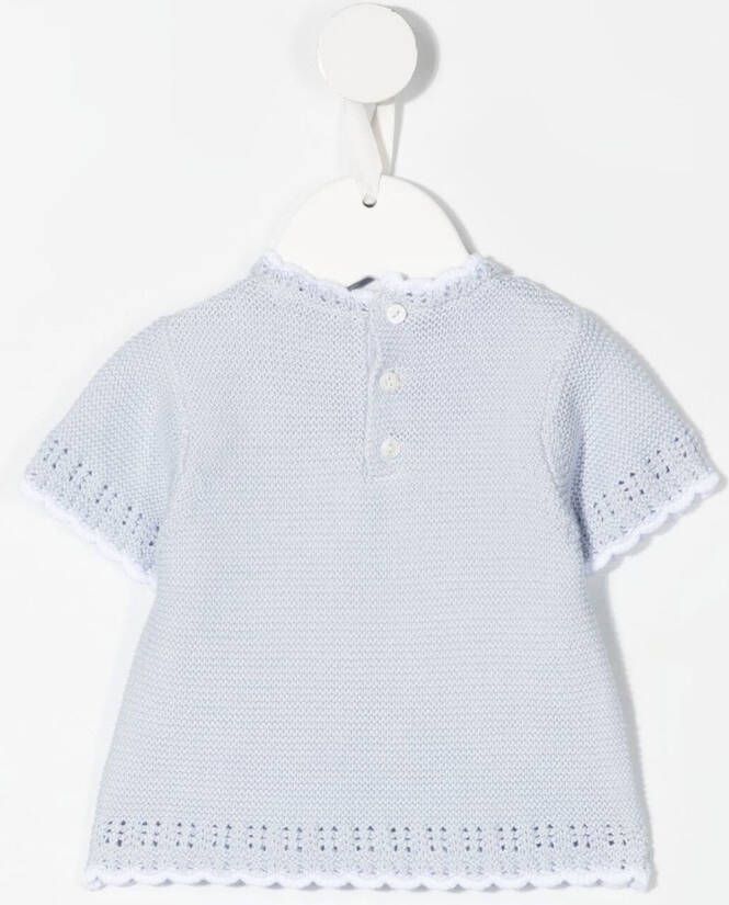 Patachou Gebreide top Blauw