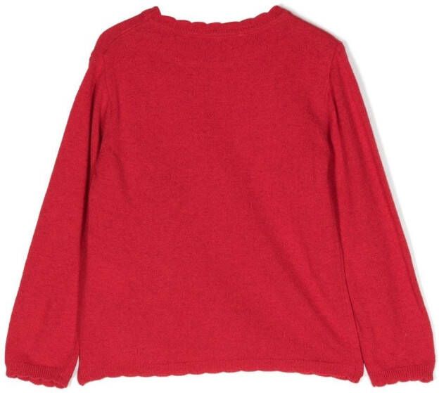 Patachou Gebreide trui Rood