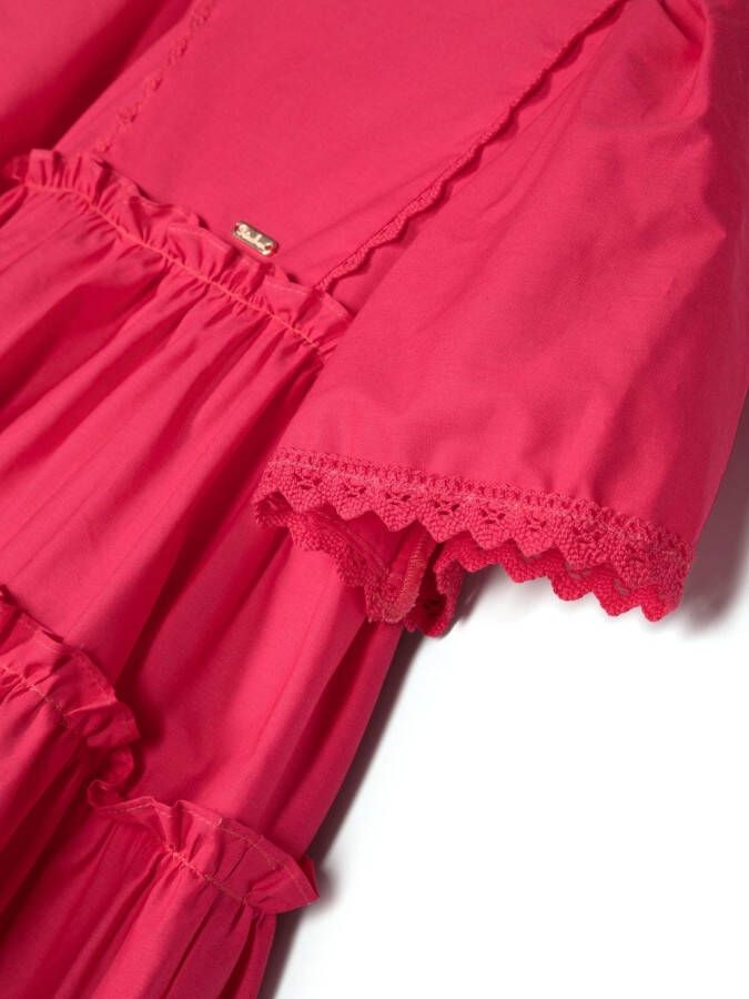 Patachou Gelaagde jurk Roze
