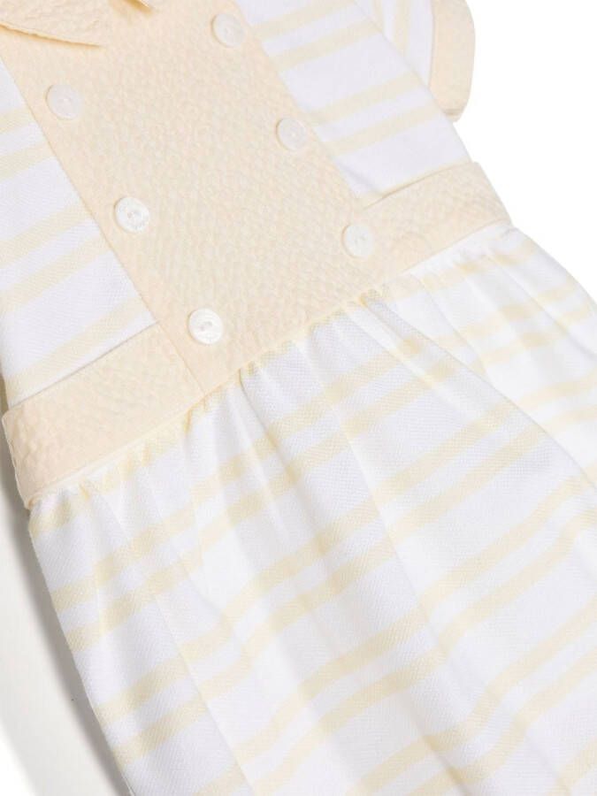 Patachou Gestreept babypakje Geel