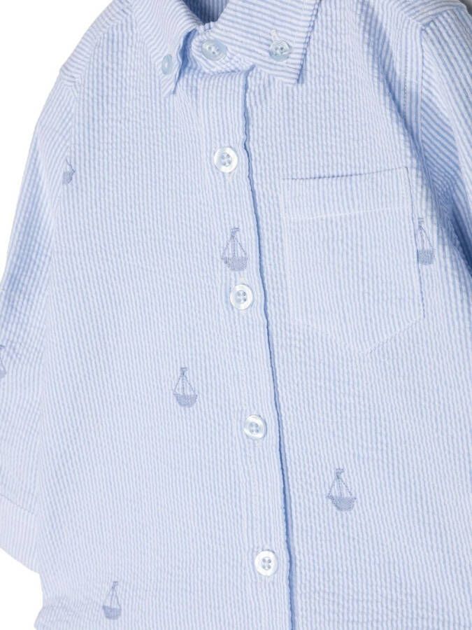 Patachou Gestreept shirt Blauw