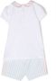 Patachou Gestreepte shorts en shirt Wit - Thumbnail 2