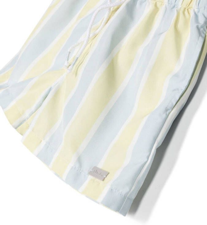 Patachou Gestreepte zwembroek Blauw