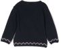 Patachou Intarsia trui Blauw - Thumbnail 1