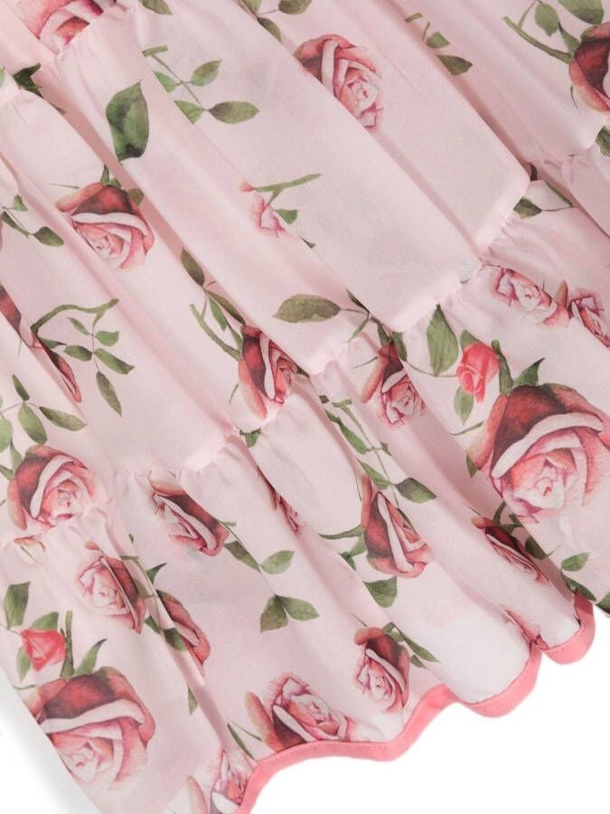 Patachou Jurk met bloemenprint Roze