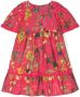 Patachou Jurk met bloe print Roze - Thumbnail 2
