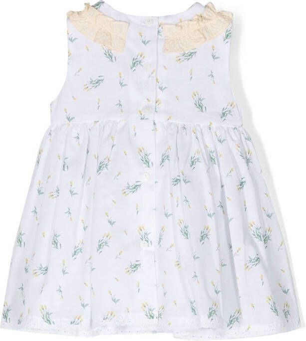 Patachou Jurk met bloemenprint Wit