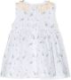 Patachou Jurk met bloe print Wit - Thumbnail 2