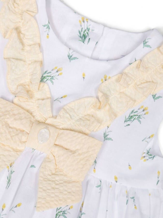 Patachou Jurk met bloemenprint Wit