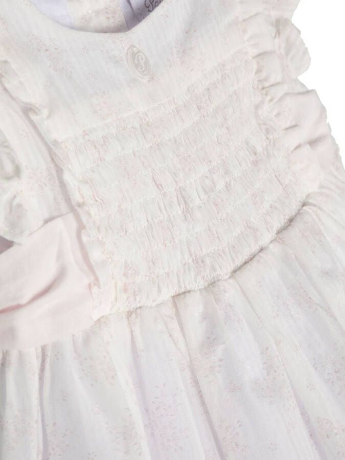 Patachou Jurk met bloemenprint Wit