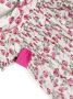 Patachou Jurk met bloe print Wit - Thumbnail 3