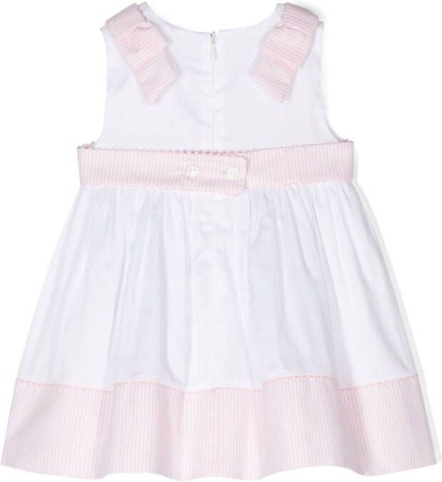 Patachou Jurk met geborduurde strik Roze