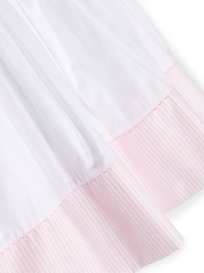 Patachou Jurk met geborduurde strik Roze